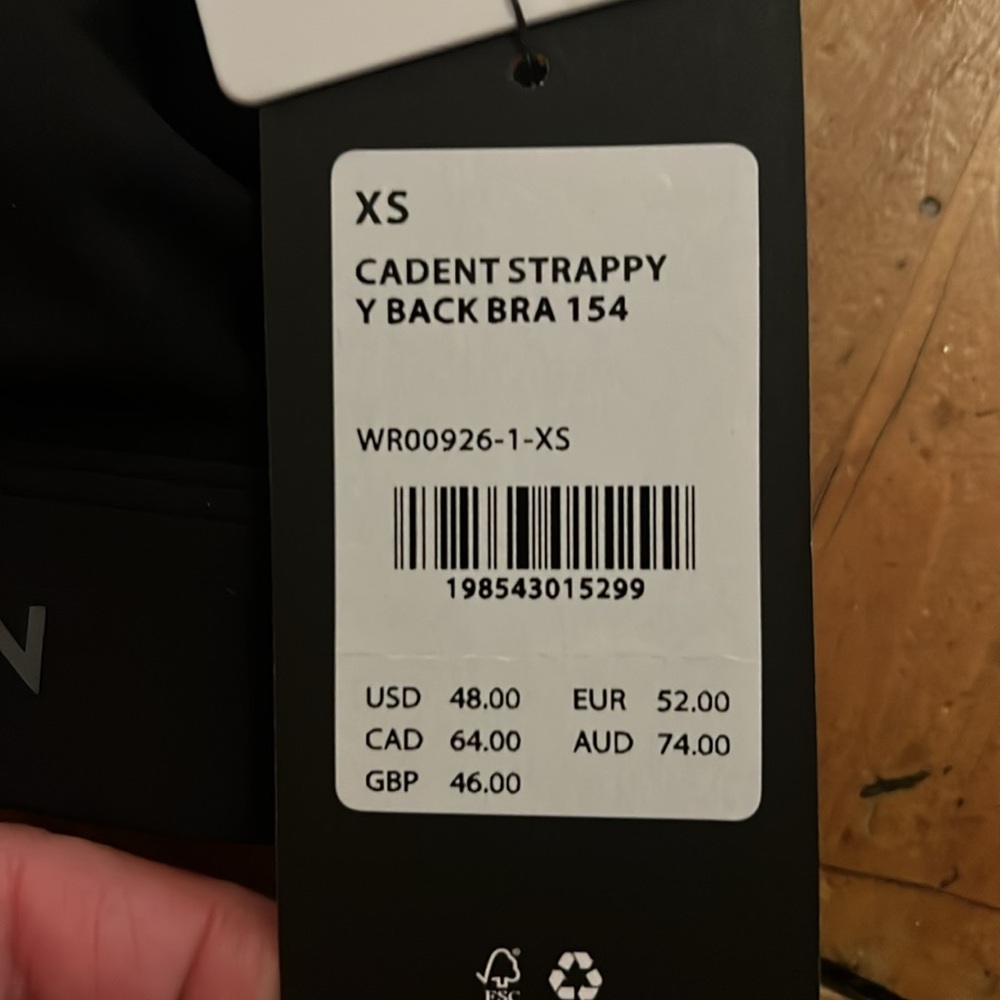 PELOTON CADENT STAPPY Y BACK BRA XS - Picture 10 of 12